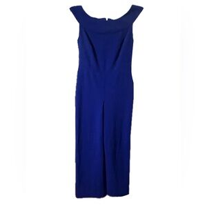 Navy Blue Sleeveless Jumpsuit